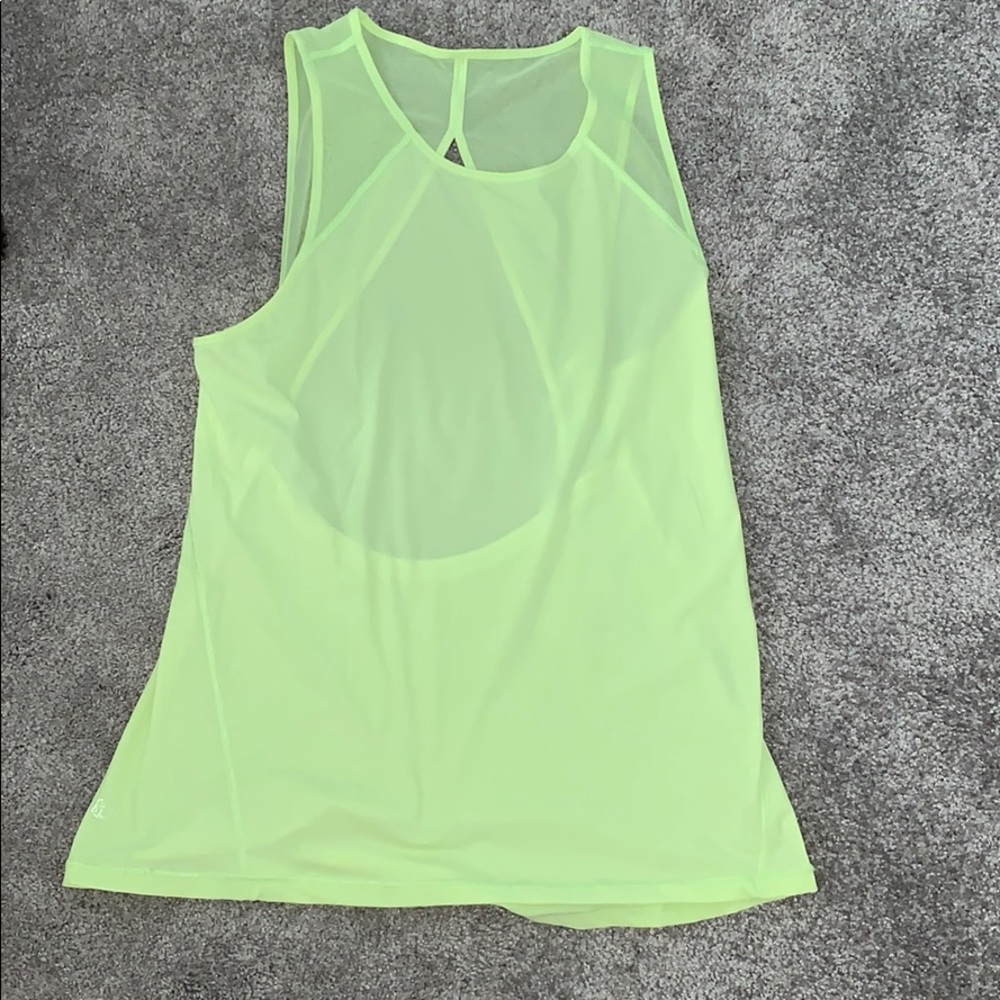 Lululemon Neon Yellow Tank